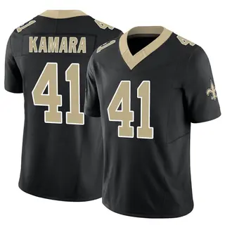 New Orleans Saints Men's Alvin Kamara Limited Vapor F.U.S.E. Jersey - Black