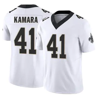 New Orleans Saints Men's Alvin Kamara Limited Vapor F.U.S.E. Jersey - White