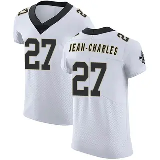 New Orleans Saints Men's Shemar Jean-Charles Elite Vapor Untouchable Jersey - White