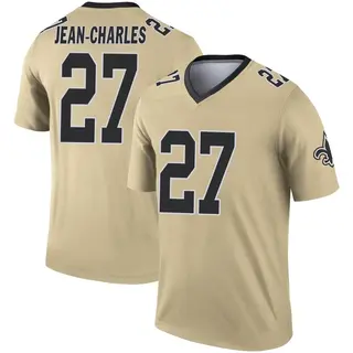 New Orleans Saints Men's Shemar Jean-Charles Legend Inverted Jersey - Gold