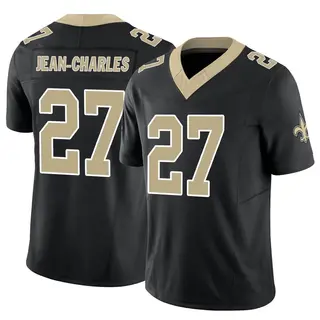 New Orleans Saints Men's Shemar Jean-Charles Limited Vapor F.U.S.E. Jersey - Black