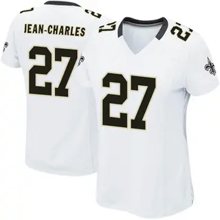 New Orleans Saints Women's Shemar Jean-Charles Game Jersey - White