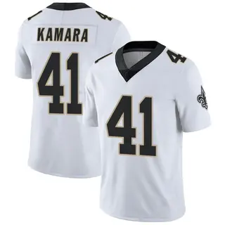 Nick Saldiveri Men's Nike White New Orleans Saints Alternate Custom Game Jersey Size: Medium: